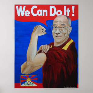 Nous Pouvons Le Faire ! - Poster du Dalaï Lama