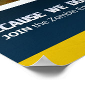 Nous pouvons le faire - Poster Zombie (Coin)