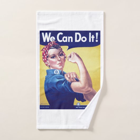 Nous pouvons le faire Rosie le Riveter États-Unis (Serviette à main)