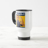 Nous pouvons le faire ! - Tasse blanche de voiture (Devant gauche)