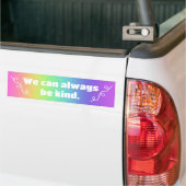 Nous Pouvons Toujours Être Sticker Rainbow Bumper (Sur camion)