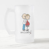 Nous prévoyons ! Chiffre enceinte tasse de bâton (Gauche)