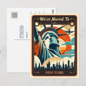 Nous sommes allés à New York | Carte postale Vinta (Devant / Derrière)