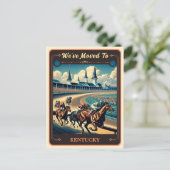 Nous sommes allés au Kentucky | Carte postale Vint (Debout devant)