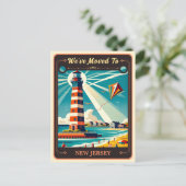 Nous sommes allés au New Jersey | Carte postale Vi (Debout devant)