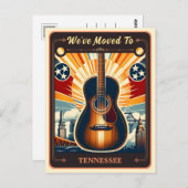 Nous sommes allés au Tennessee | Carte postale Vin (Devant / Derrière)