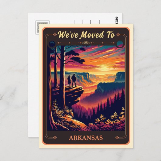 Nous sommes allés en Arkansas | Carte postale Vint (Devant / Derrière)