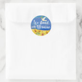 NOUS SOMMES AVEC DES Stickers UKRAINE (Sac)