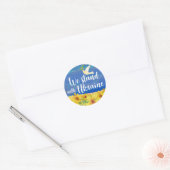 NOUS SOMMES AVEC DES Stickers UKRAINE (Enveloppe)
