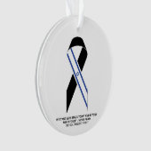 Nous sommes avec Israël drapeau noir ruban texte p (devant)