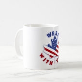 NOUS SOMMES AVEC VOUS DU CAFÉ MUG (Devant gauche)