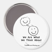 Nous Sommes Ce Que Nous Pensons De Magnet 3" (Recto/Verso)