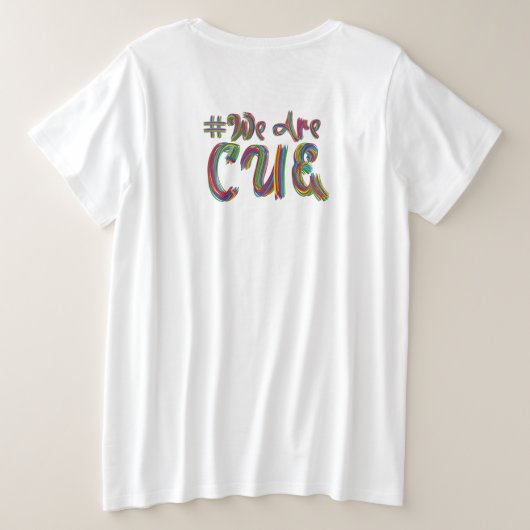 Nous sommes CUE T-Shirt (Design dos)