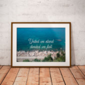 Nous sommes divisés nous tombons une affiche prove