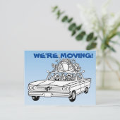 Nous sommes en mouvement ! Carte postale (Debout devant)