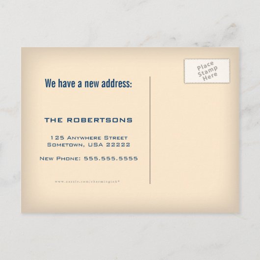 Nous sommes en mouvement Carte postale de changeme (Dos)