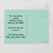 Nous sommes en mouvement ! Nouvelle carte postale  (Dos)