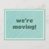 Nous sommes en mouvement ! Nouvelle carte postale  (Devant)