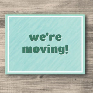 Nous sommes en mouvement ! Nouvelle carte postale