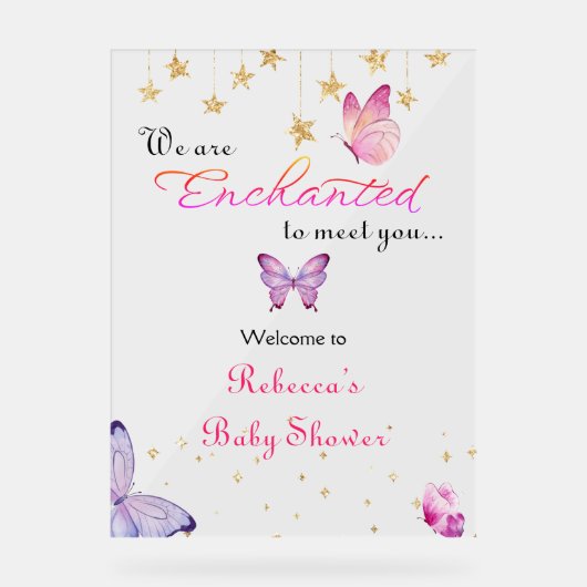 Nous Sommes Enchantés De Vous Rencontrer Baby show (Recto)