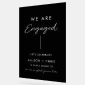 Nous sommes engagés Acrylique Engagement Party Bie (Angle)