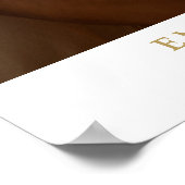 Nous sommes engagés Affiche de bienvenue photo de (Coin)