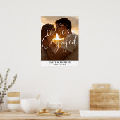 Nous sommes engagés Affiche de bienvenue photo de (Cuisine)