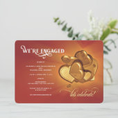 Nous sommes engagés Invitation de fête (Debout devant)