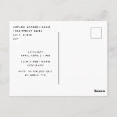 Nous sommes engagés Invitation de l'engagement pho (Dos)