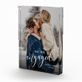 Nous sommes fiancés ! Bloc photo souvenir (Droite)