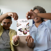 Nous Sommes Heureux Super Papillon Carte de remerc