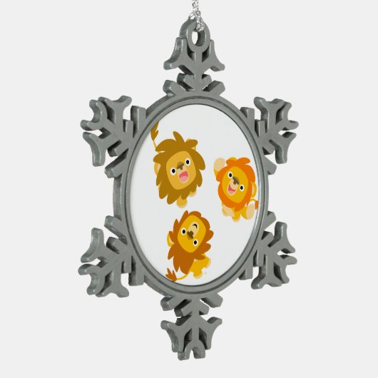 "Nous sommes ici ! !" Ornement d'égout en lions de (Gauche)