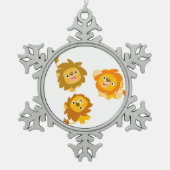 "Nous sommes ici ! !" Ornement d'égout en lions de (Devant)