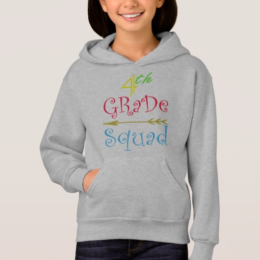 Nous sommes la 4e année Escadron Enseignant école (Devant)