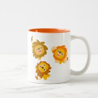 "Nous sommes là !!" Mug Tasse Lions de Dessin Anim