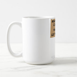Nous Sommes l'Avenir Mug de protestation d'étudian