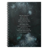 Nous sommes le carnet Stardust (Devant)