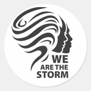 Nous sommes les autocollants de tempête