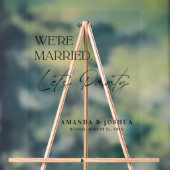 Nous sommes mariés Faisons la fête Mariage Bienven (Neutre)