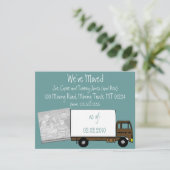 Nous sommes Moving Faire-part Cartes (avec photo m (Debout devant)