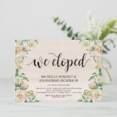 Nous sommes partis en amoureux, Carte d'invitatio (Debout devant)