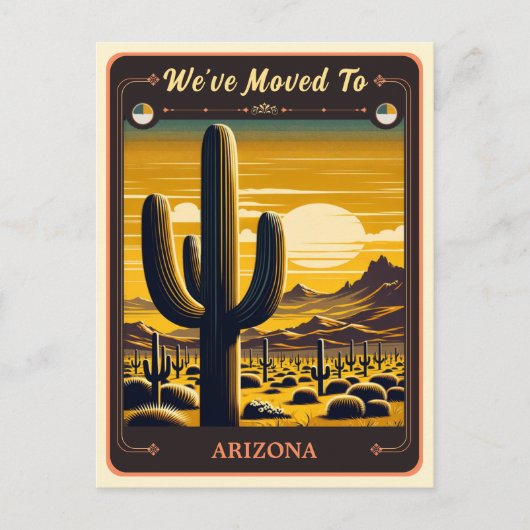Nous sommes partis en Arizona | Carte postale Vint (Devant)
