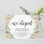 Nous sommes partis en cachette, Carte d'invitation (Debout devant)