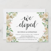 Nous sommes partis en cachette, Carte d'invitation (Devant)