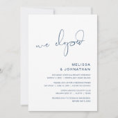 Nous sommes partis en cachette, Invitation de fête (Devant)