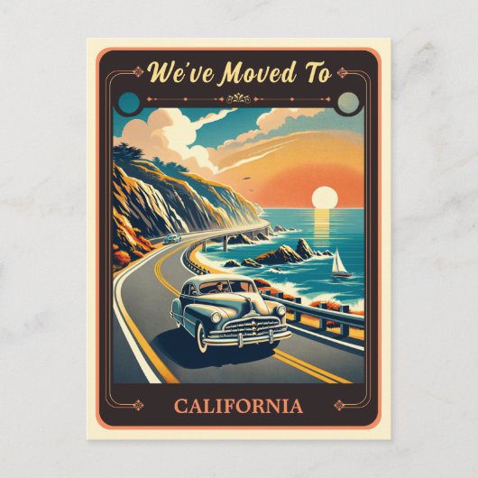 Nous sommes partis en Californie | Carte postale V (Devant)