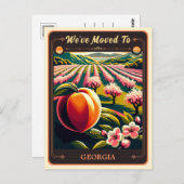 Nous sommes partis en Géorgie | Carte postale Vint (Devant / Derrière)