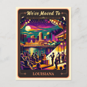 Nous sommes partis en Louisiane   Carte postale Vi