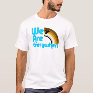 Nous sommes partout, T-shirt de fierté d'ours