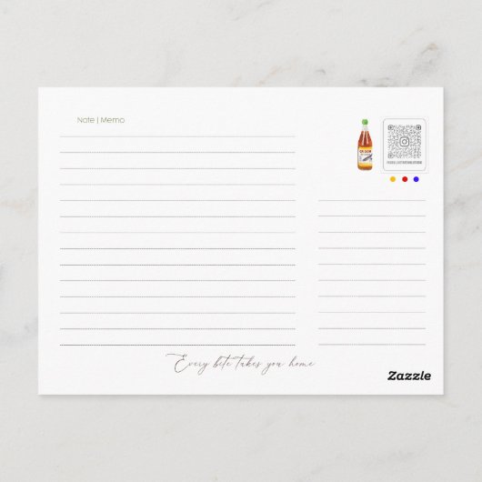 Nous Sommes Pho-Mint À Être Carte (Dos)